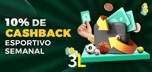 10% de bônus de cashback na 3L